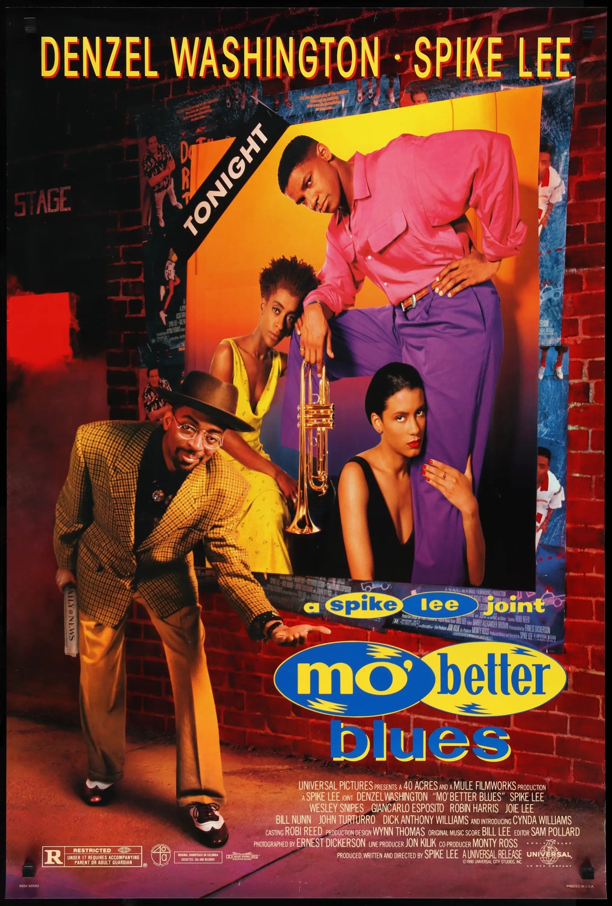 Mo&#39; Better Blues (1990) original movie poster for sale at Original Film Art - Vintage Movie Posters