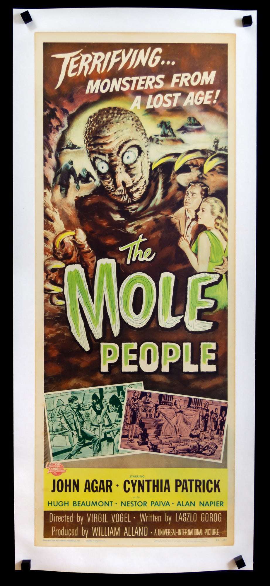 Mole People (1956) original movie poster for sale at Original Film Art