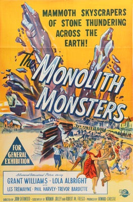 Monolith Monsters (1957) original movie poster for sale at Original Film Art