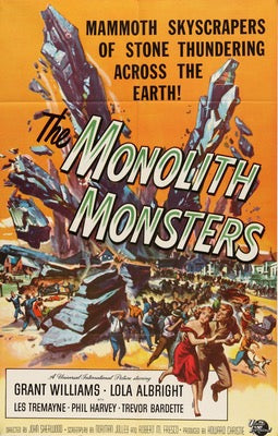 Monolith Monsters (1957) original movie poster for sale at Original Film Art - Vintage Movie Posters