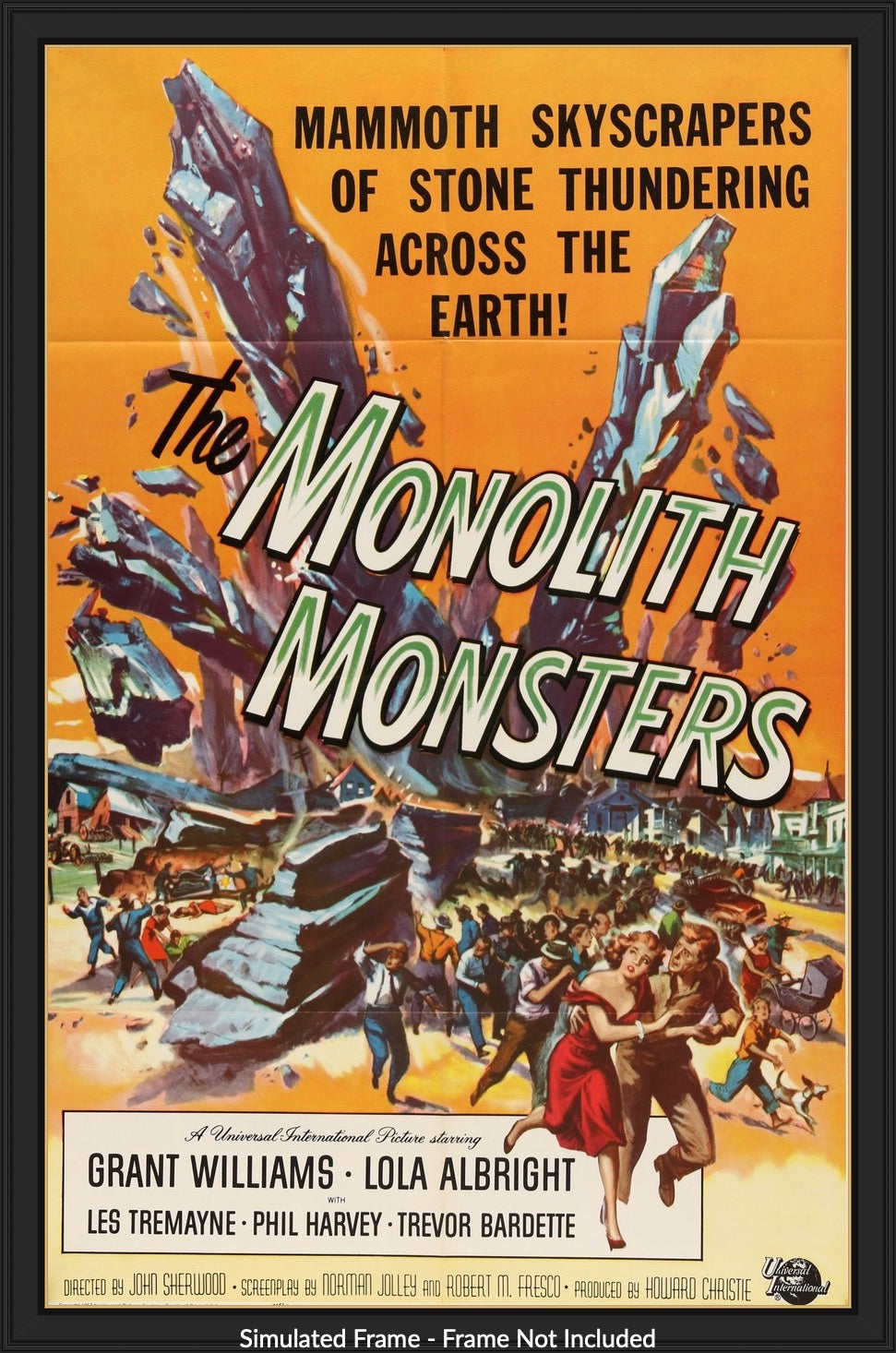 Monolith Monsters (1957) original movie poster for sale at Original Film Art