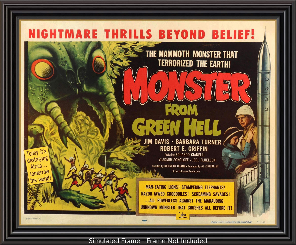 Monster From Green Hell (1957) original movie poster for sale at Original Film Art - Vintage Movie Posters