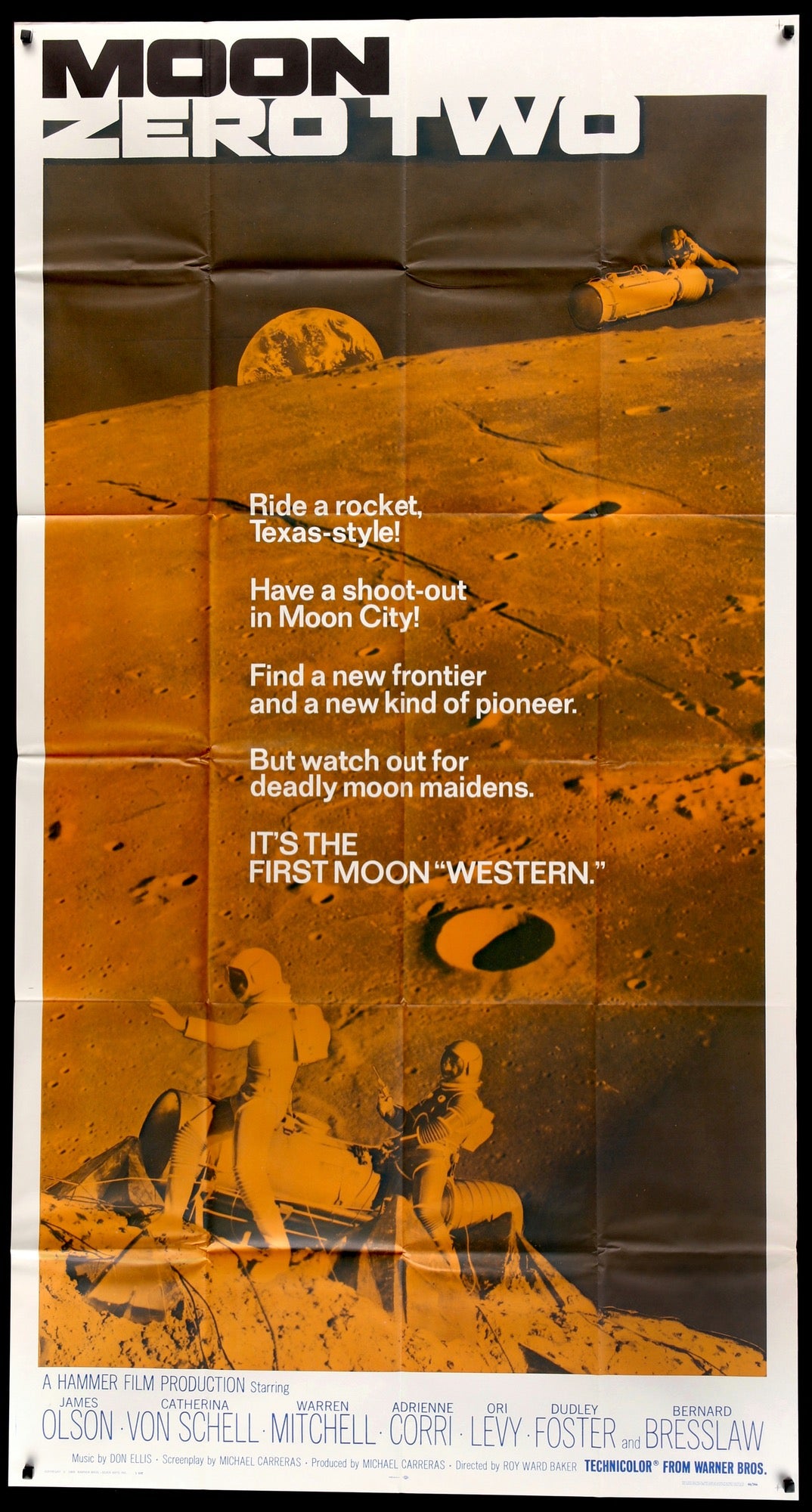 Moon Zero Two (1969) original movie poster for sale at Original Film Art