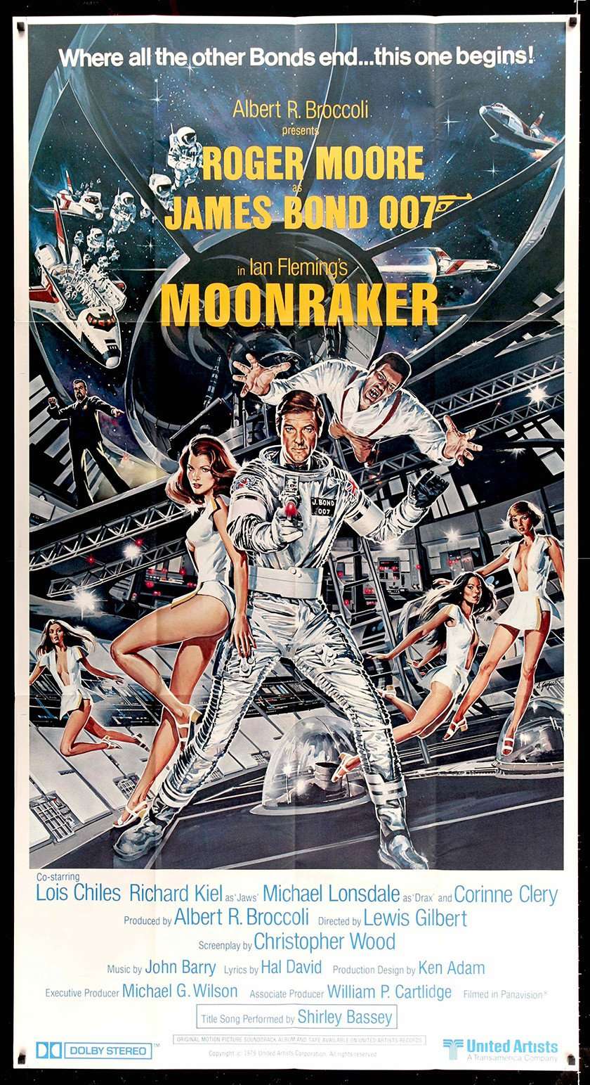 Moonraker (1979) original movie poster for sale at Original Film Art