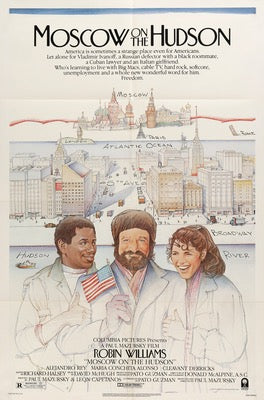 Moscow on the Hudson (1984) original movie poster for sale at Original Film Art - Vintage Movie Posters