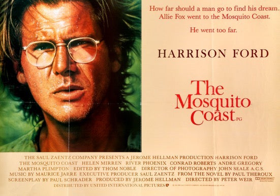 Mosquito Coast (1986) original movie poster for sale at Original Film Art - Vintage Movie Posters