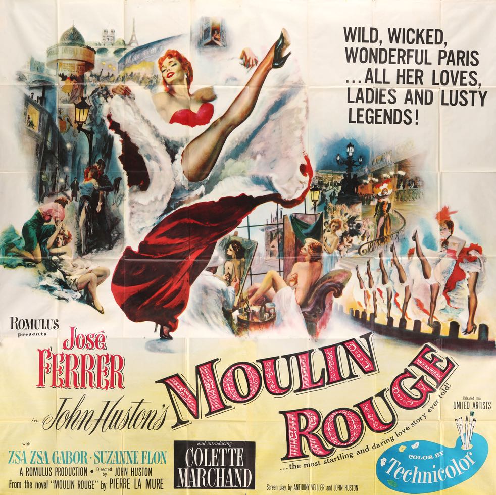 Moulin Rouge (1952) original movie poster for sale at Original Film Art - Vintage Movie Posters