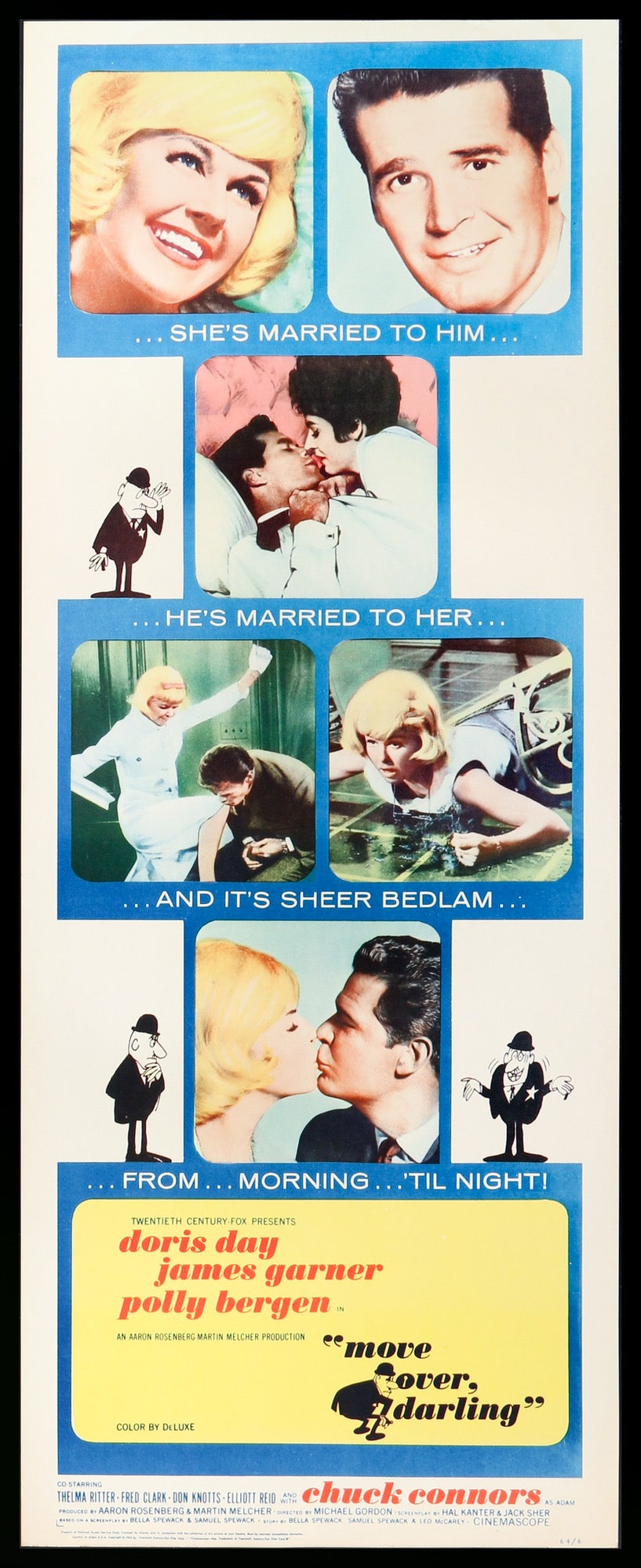 Move Over, Darling (1963) original movie poster for sale at Original Film Art - Vintage Movie Posters