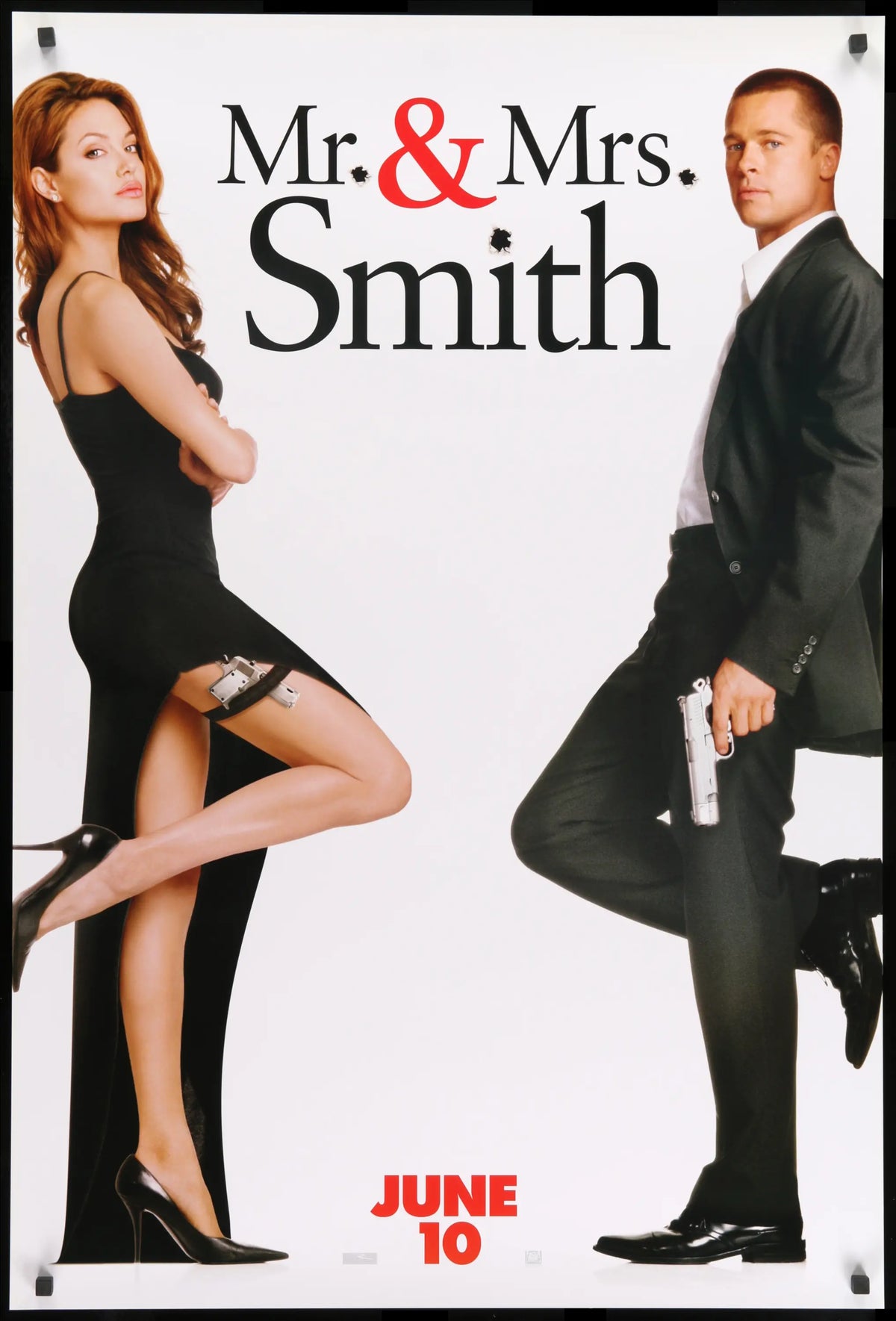 Mr. and Mrs. Smith (2005) original movie poster for sale at Original Film Art - Vintage Movie Posters