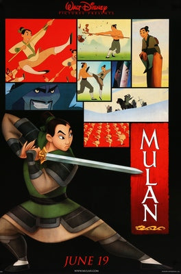 Mulan (1998) original movie poster for sale at Original Film Art - Vintage Movie Posters