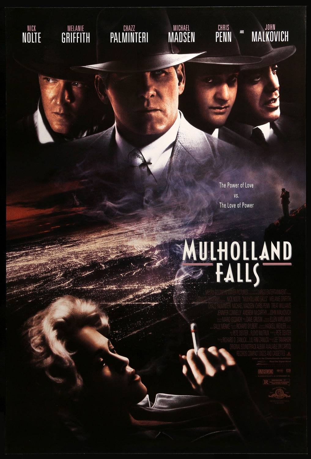 Mulholland Falls (1996) original movie poster for sale at Original Film Art - Vintage Movie Posters