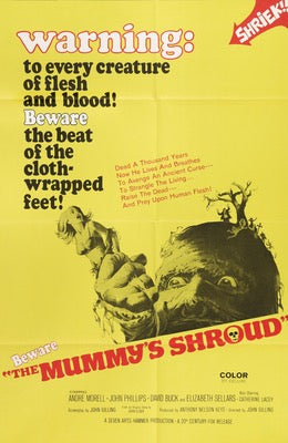 Mummy's Shroud (1967) original movie poster for sale at Original Film Art - Vintage Movie Posters
