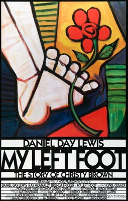 My Left Foot (1989) original movie poster for sale at Original Film Art - Vintage Movie Posters
