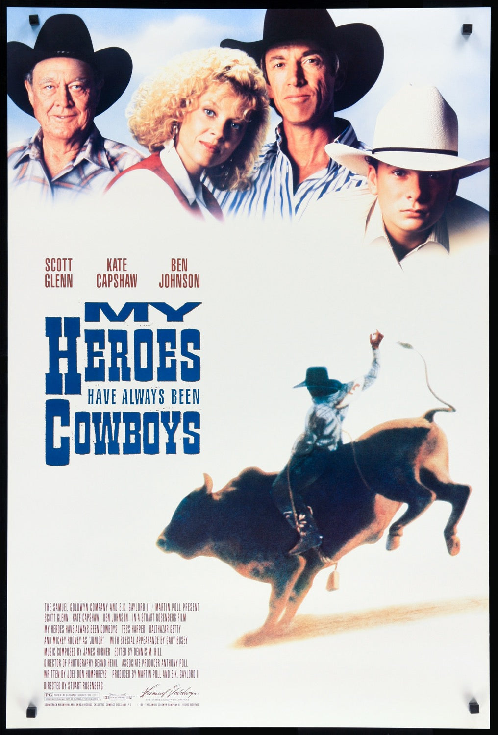 My Heroes Have Always Been Cowboys (1991) original movie poster for sale at Original Film Art - Vintage Movie Posters