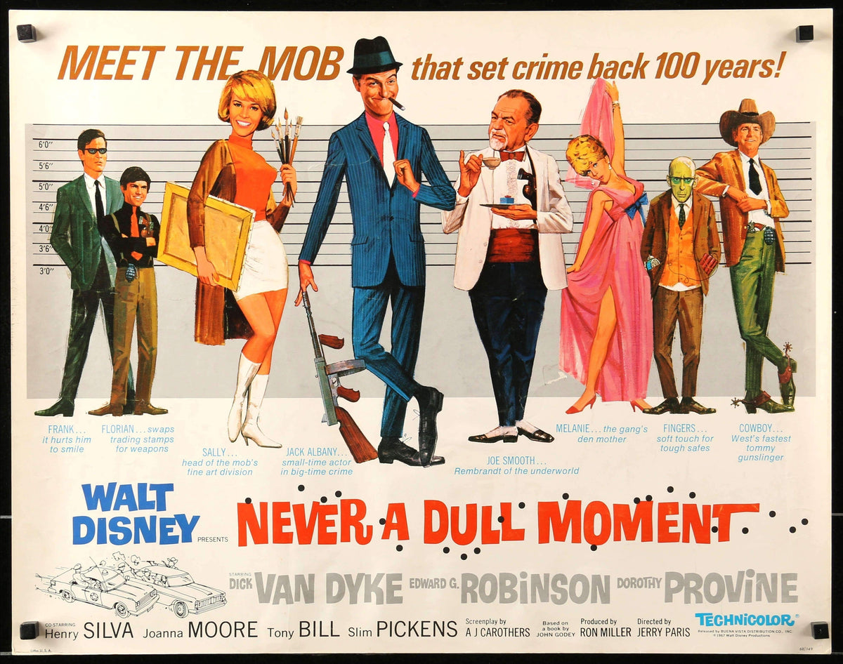 Never A Dull Moment (1968) original movie poster for sale at Original Film Art