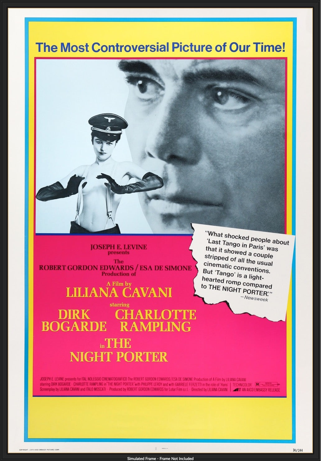 Night Porter (1974) original movie poster for sale at Original Film Art - Vintage Movie Posters