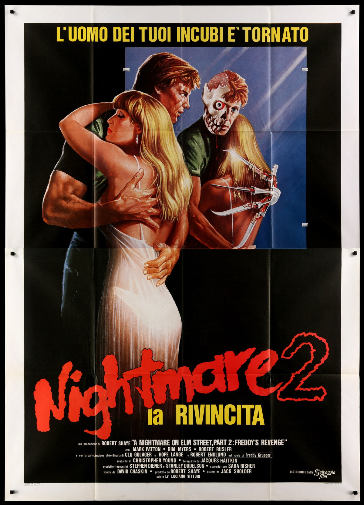 Nightmare on Elm Street 2: Freddy&#39;s Revenge (1985) original movie poster for sale at Original Film Art - Vintage Movie Posters