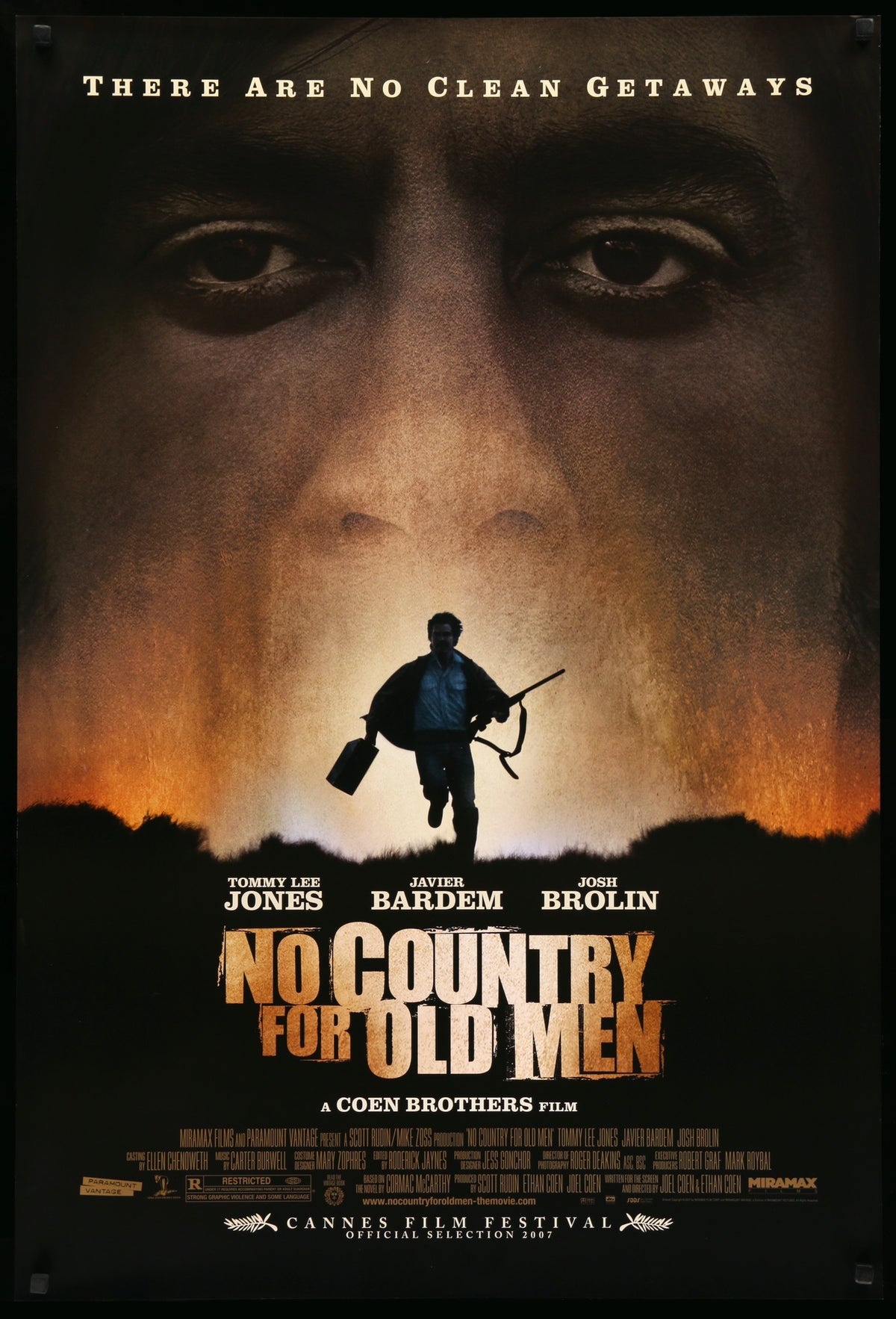 No Country For Old Men (2007) original movie poster for sale at Original Film Art - Vintage Movie Posters