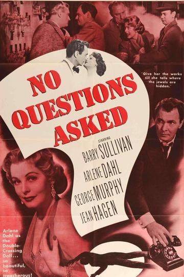 No Questions Asked (1951) original movie poster for sale at Original Film Art - Vintage Movie Posters