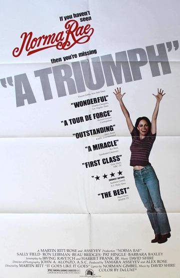 Norma Rae (1979) original movie poster for sale at Original Film Art - Vintage Movie Posters