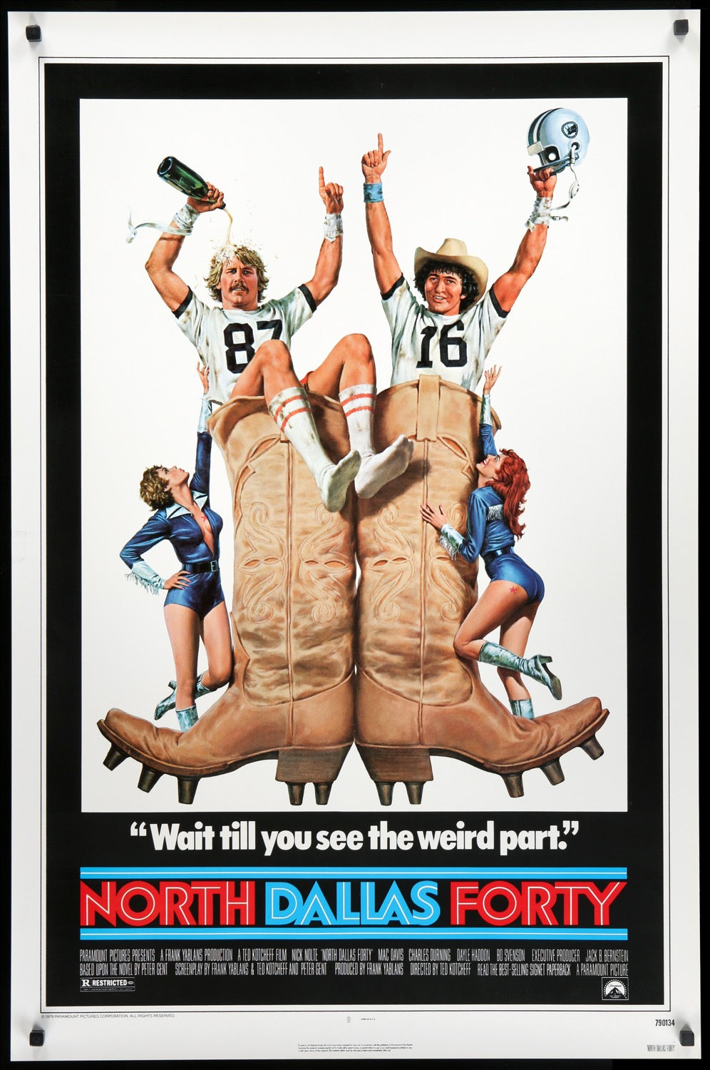 North Dallas Forty (1979) original movie poster for sale at Original Film Art - Vintage Movie Posters