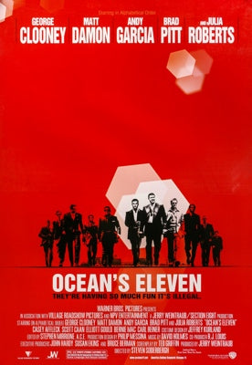 Ocean's Eleven (2001) original movie poster for sale at Original Film Art - Vintage Movie Posters