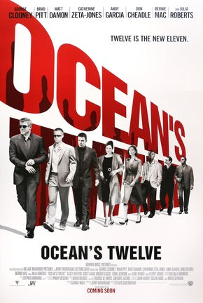 Ocean's Twelve (2004) original movie poster for sale at Original Film Art - Vintage Movie Posters