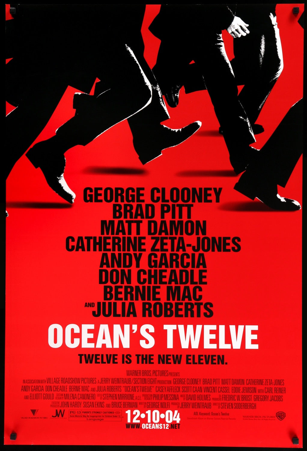 Ocean&#39;s Twelve (2004) original movie poster for sale at Original Film Art - Vintage Movie Posters