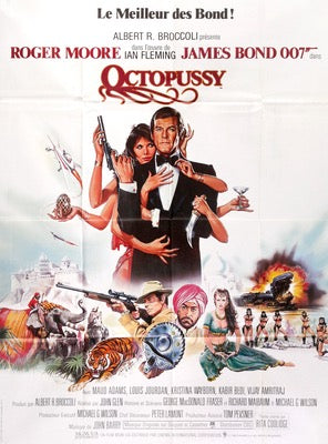 Octopussy (1983) original movie poster for sale at Original Film Art - Vintage Movie Posters