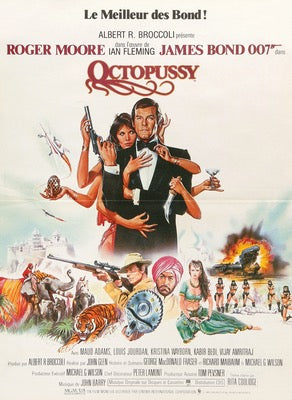 Octopussy (1983) original movie poster for sale at Original Film Art - Vintage Movie Posters