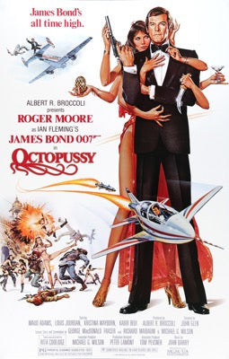 Octopussy (1983) original movie poster for sale at Original Film Art - Vintage Movie Posters