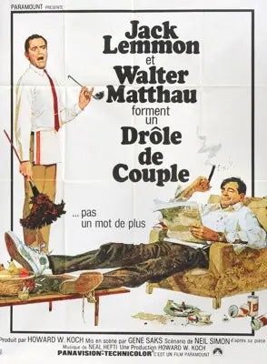 Odd Couple (1968) original movie poster for sale at Original Film Art - Vintage Movie Posters