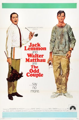 Odd Couple (1968) original movie poster for sale at Original Film Art - Vintage Movie Posters