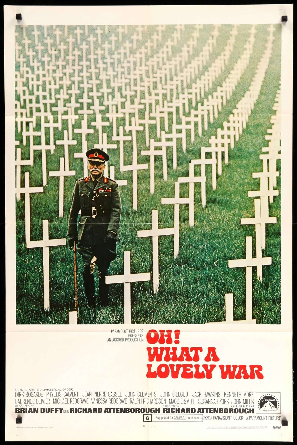 Oh! What a Lovely War (1969) original movie poster for sale at Original Film Art