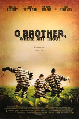 O Brother, Where Art Thou? (2000) original movie poster for sale at Original Film Art - Vintage Movie Posters
