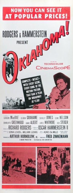 Oklahoma! (1955) original movie poster for sale at Original Film Art - Vintage Movie Posters