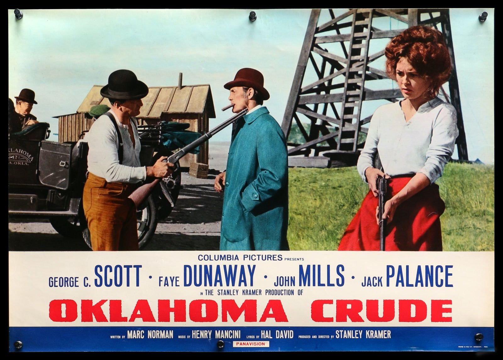 Oklahoma Crude (1973) original movie poster for sale at Original Film Art - Vintage Movie Posters