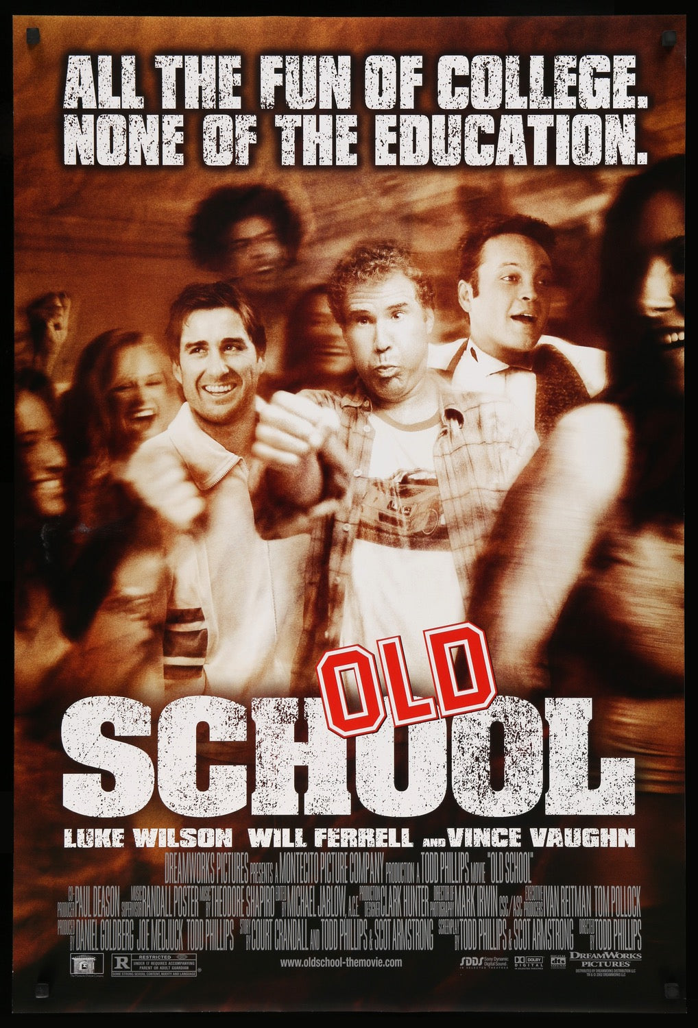 Old School (2003) original movie poster for sale at Original Film Art - Vintage Movie Posters