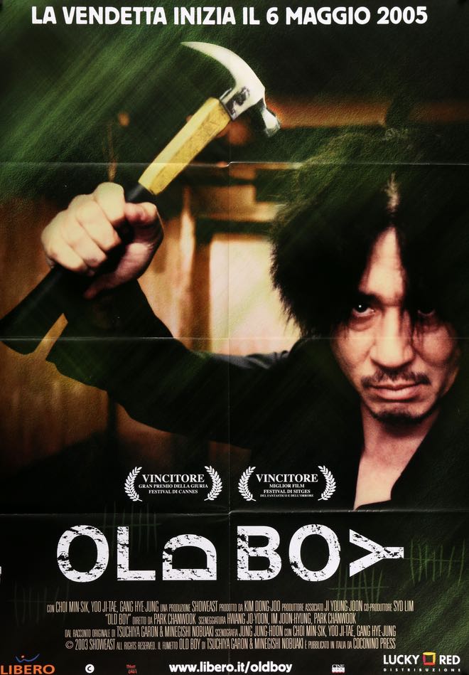 Oldboy (2003) original movie poster for sale at Original Film Art - Vintage Movie Posters