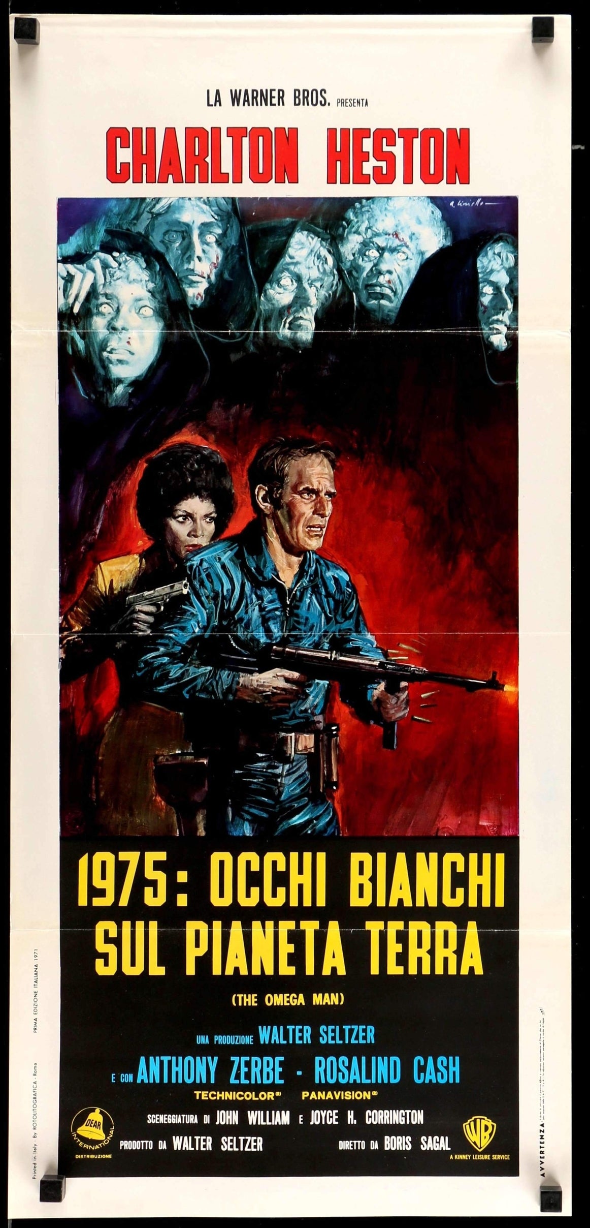 Omega Man (1971) original movie poster for sale at Original Film Art - Vintage Movie Posters