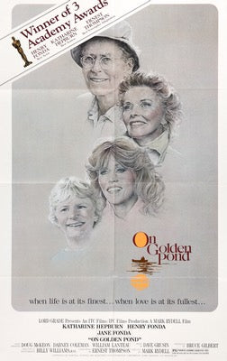 On Golden Pond (1981) original movie poster for sale at Original Film Art - Vintage Movie Posters