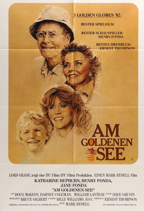 On Golden Pond (1981) original movie poster for sale at Original Film Art - Vintage Movie Posters