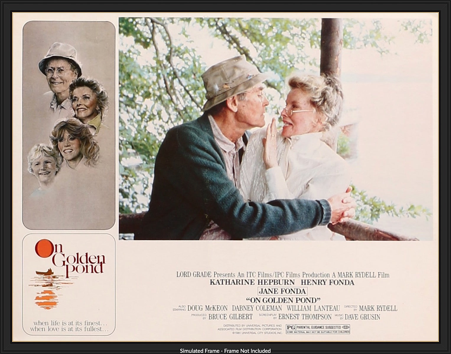 On Golden Pond (1981) original movie poster for sale at Original Film Art - Vintage Movie Posters