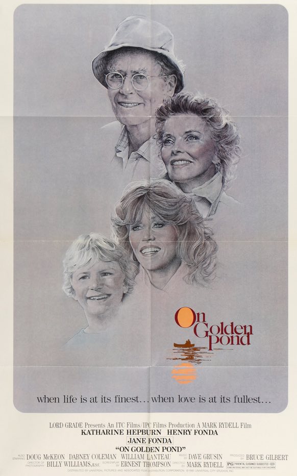 On Golden Pond (1981) original movie poster for sale at Original Film Art - Vintage Movie Posters