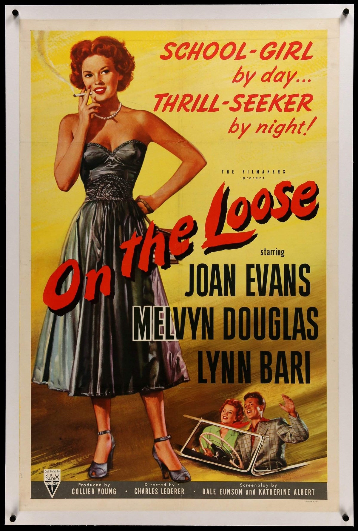 On the Loose (1951) original movie poster for sale at Original Film Art - Vintage Movie Posters