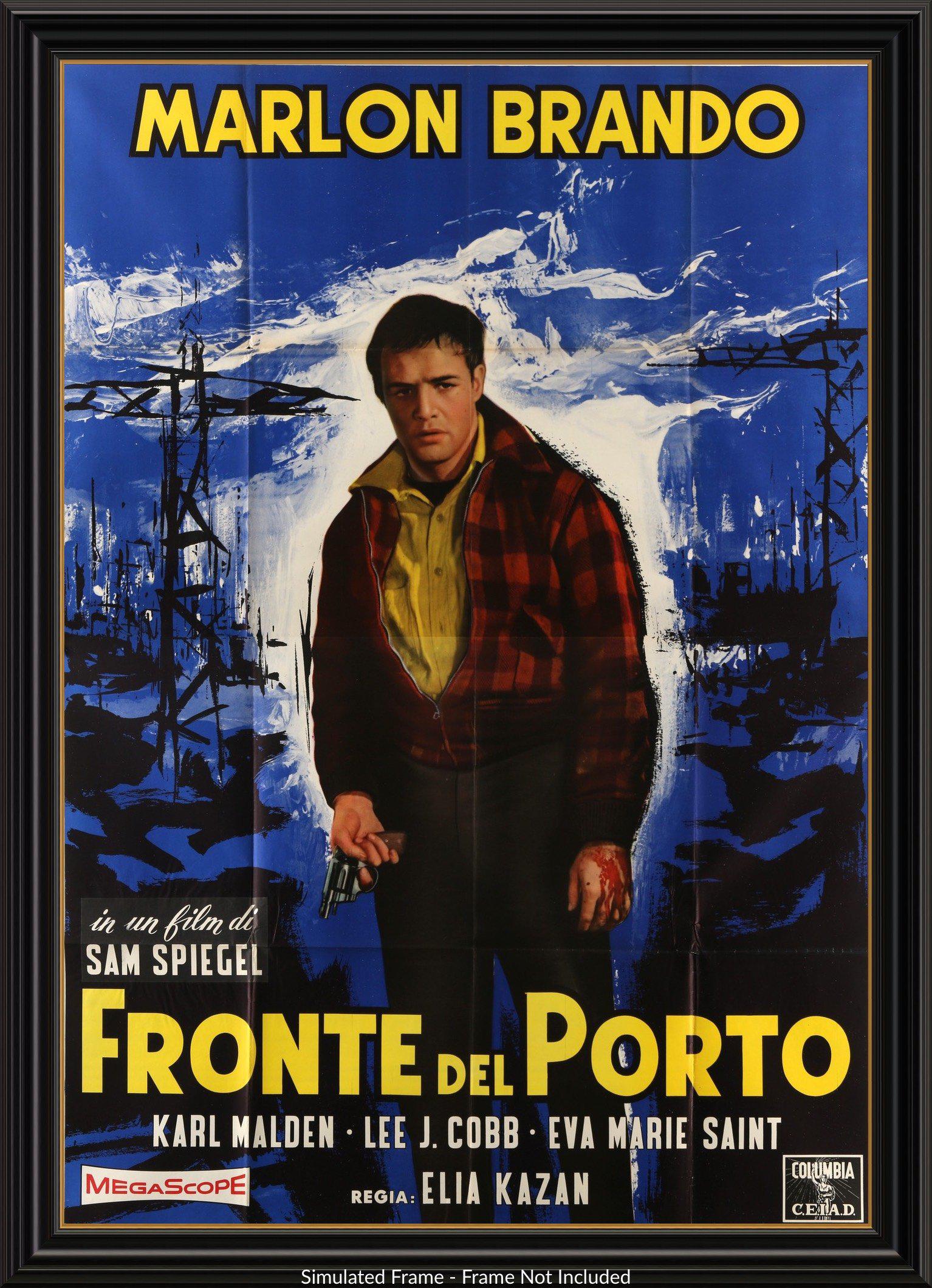 On the Waterfront (1954) original movie poster for sale at Original Film Art - Vintage Movie Posters