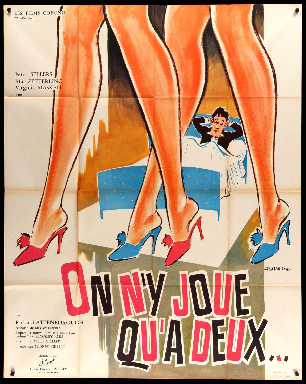 Only Two Can Play (1962) original movie poster for sale at Original Film Art - Vintage Movie Posters