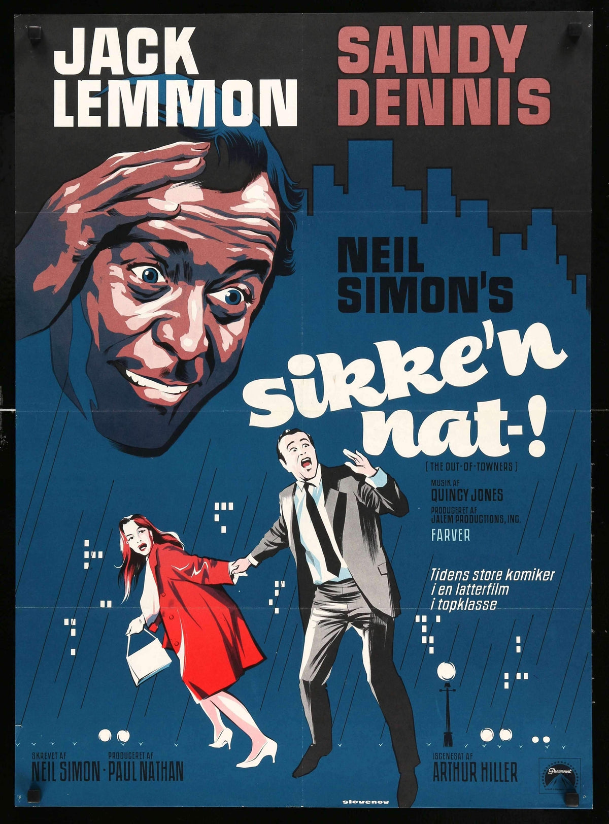 Out-of-Towners (1970) original movie poster for sale at Original Film Art - Vintage Movie Posters
