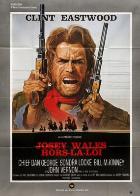 Outlaw Josey Wales (1976) original movie poster for sale at Original Film Art - Vintage Movie Posters