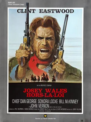 Outlaw Josey Wales (1976) original movie poster for sale at Original Film Art